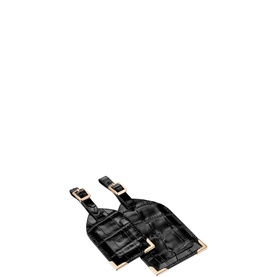 Two-Pack Croc-Embossed Luggage Tags