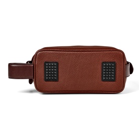 Reporter Pebbled Leather Washbag