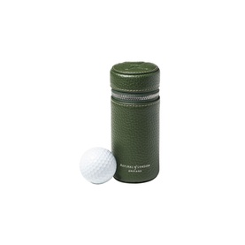 Pebbled Leather Golf Ball Holder