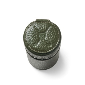Pebbled Leather Golf Ball Holder