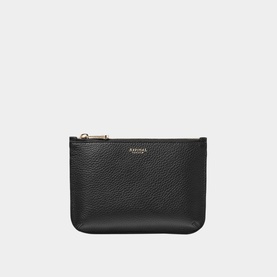 Ella Medium Pebbled Leather Pouch