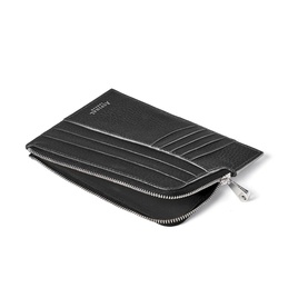 Classic Pebbled Leather Travel Wallet