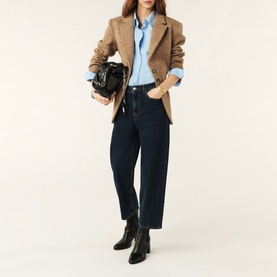 Dona High-Rise Straight Leg Jeans