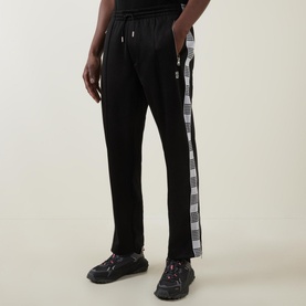 Check Tape Sweatpants