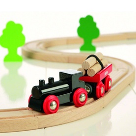 Classic Brio Little Forest Train Set