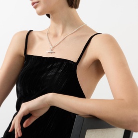 Medium Sterling Silver T-Bar Chunky Belcher Chain Necklace