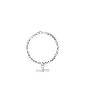 Belcher Sterling Silver T-Bar Bracelet