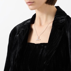 Small Sterling Silver T-Bar Belcher Chain Necklace