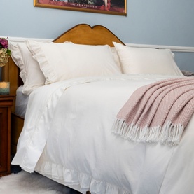 Emily Duvet Cover Set Cream