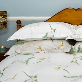 Kalos Duvet Cover White