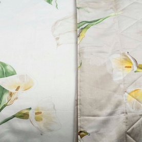 Kalos Light Floral Quilted Bedspread