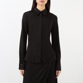 Fluid Button-Down Shirt