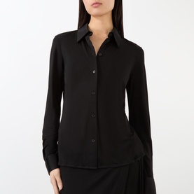 Fluid Button-Down Shirt