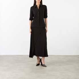 Fluid Button-Down Shirt