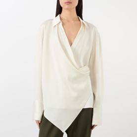 Relaxed Wrap Shirt