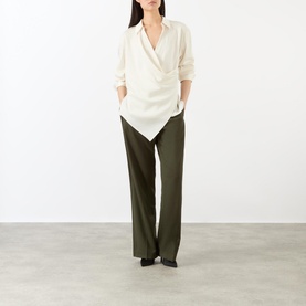 Relaxed Wrap Shirt