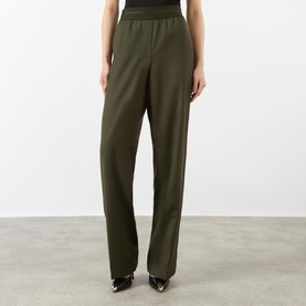 Car Straight-Leg Trousers