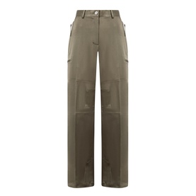 High-Rise Fluid Wide Leg Trousers