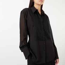 Lace Embellished Shirt