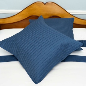Subway Pillow Sham blue