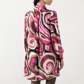 Elara Marble Mini Dress