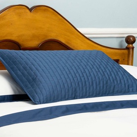 Subway Pillow Sham blue