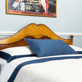 Subway Pillow Sham blue