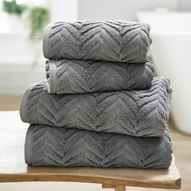 Catalonia Towel Dark Grey