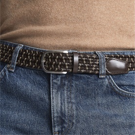 Elmont Basket-Weave Belt