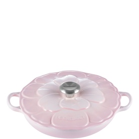 Signature Cast Iron Petal Shallow Casserole 26cm