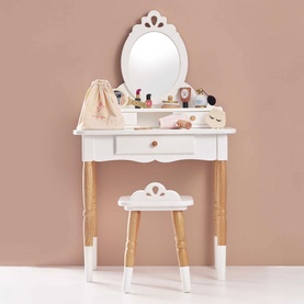 Dressing-Up Vanity Table & Stool