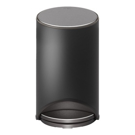 Arc&trade; Easy-push Matt Black Pedal Bin 10L