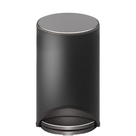 Arc&trade; Easy-push Matt Black Pedal Bin 10L