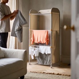 Eclipse&trade; 3-Tier Clothes Airer with Screen