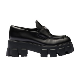 Monolith Brushed Leather Loafers