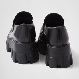 Monolith Brushed Leather Loafers