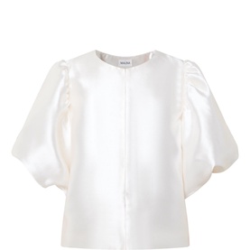 Cleo Puff-Sleeve Blouse