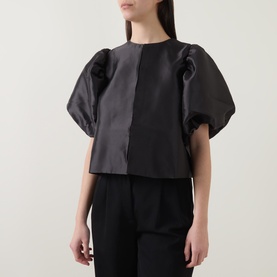 Cleo Puff-Sleeve Blouse