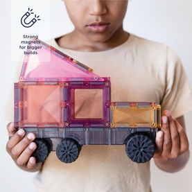 Magnetic Tiles: Pastel Transport Pack