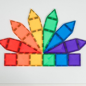 Magnetic Tiles: Rainbow Mini Pack