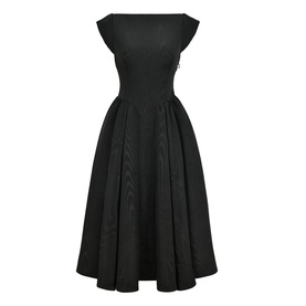 Debutante Flared Backless Dress