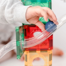 Magnetic Tiles: Rainbow Ball Run Pack