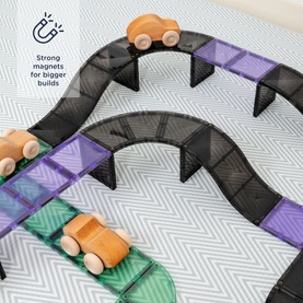 Magnetic Tiles: Roads Ramps & Intersections Pack