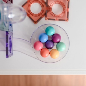 Magnetic Tiles: Pastel Ball Run Pack
