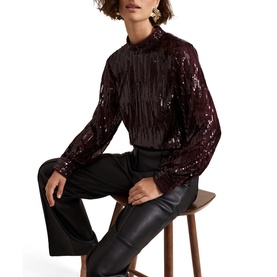 Hannah Sequin Blouse