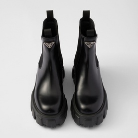 Monolith Brushed Leather Chelsea Boots