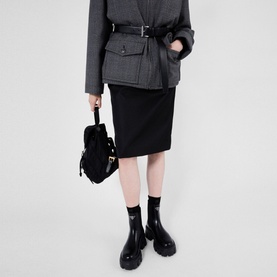 Monolith Brushed Leather Chelsea Boots