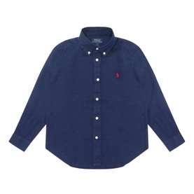 Polo Player Logo Oxford Shirt 6-12 Years
