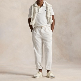 Polo Player Mesh Polo Shirt 6-14 Years