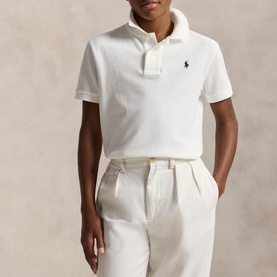 Polo Player Mesh Polo Shirt 6-14 Years